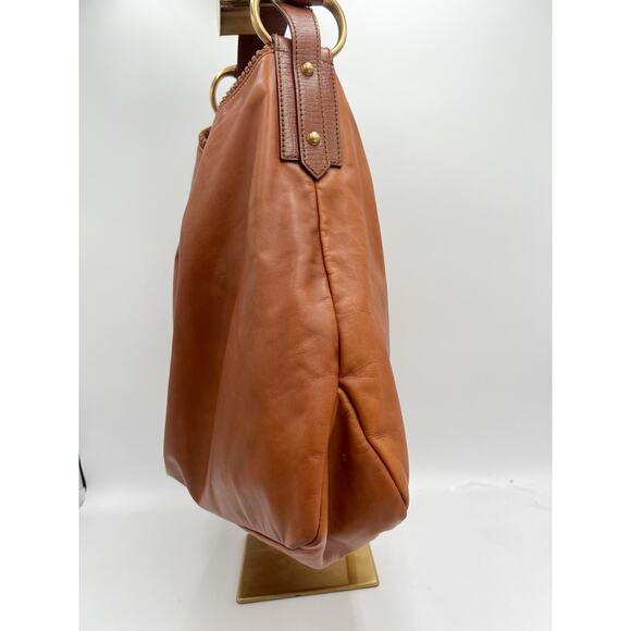 Vintage Gucci Large Horsebit Hobo Light Brown Leather - Picture 3 of 16